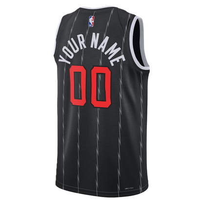 Toronto Raptors Black 2025-2026 City Edition Jersey Custom