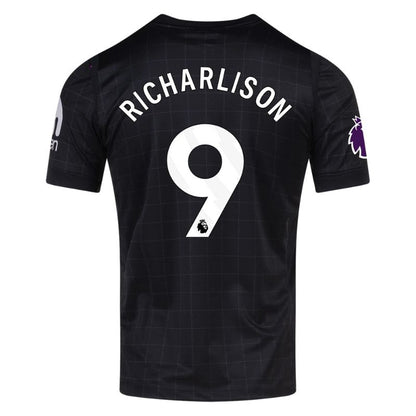 Tottenham 25/26 Away Jersey Richarlison #9 (Black)