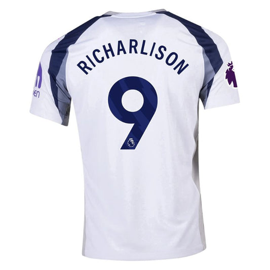 Tottenham 25/26 Home Jersey Richarlison #9 (White) back