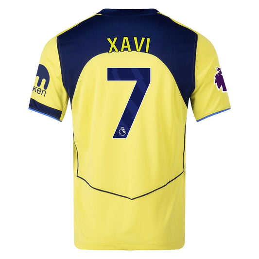 Tottenham 25/26 Third Jersey Xavi Simons #7 (Yellow)