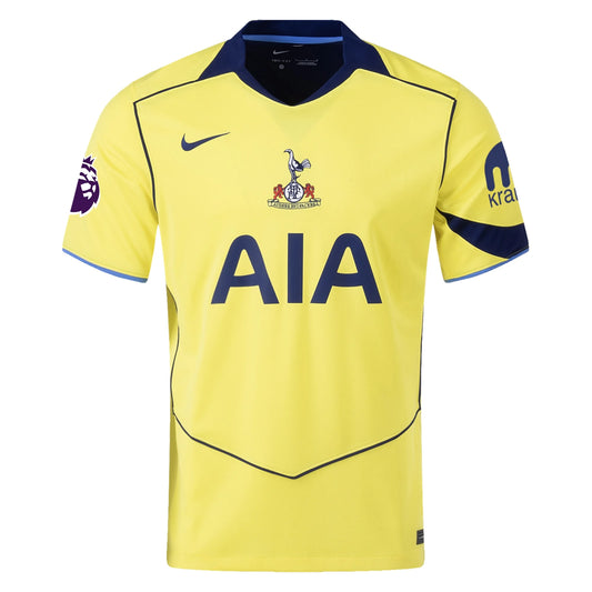 Tottenham 25/26 Third Jersey (Yellow)