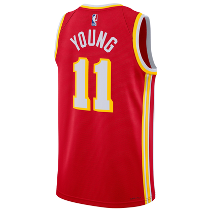 Atlanta Hawks Red Icon Jersey Trae Young #11