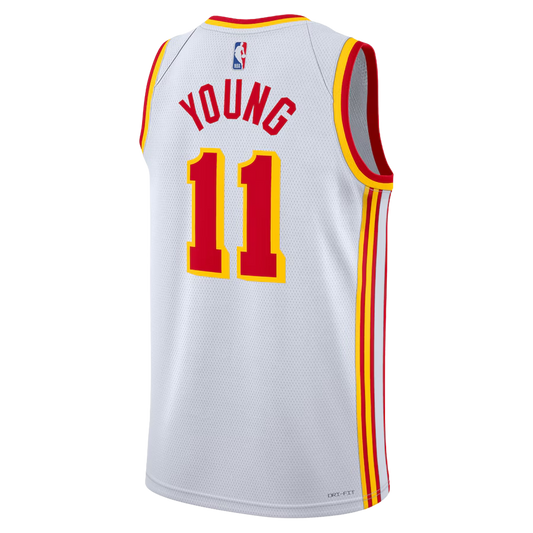 Atlanta Hawks White Association Jersey Trae Young #11