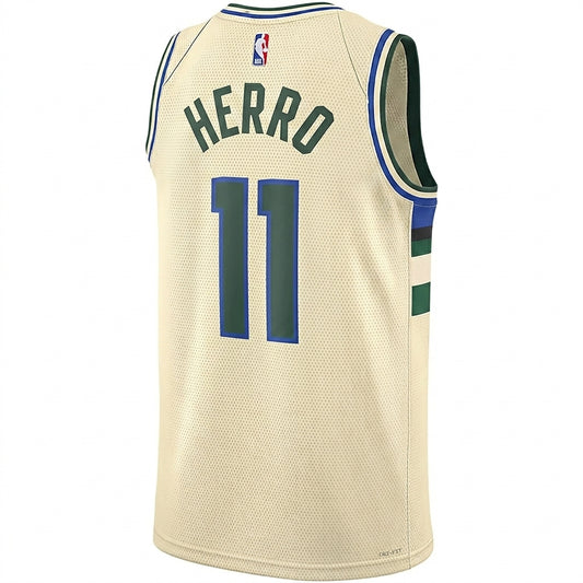 Milwaukee Bucks 2025-26 City Edition Jersey Tyler Herro #11