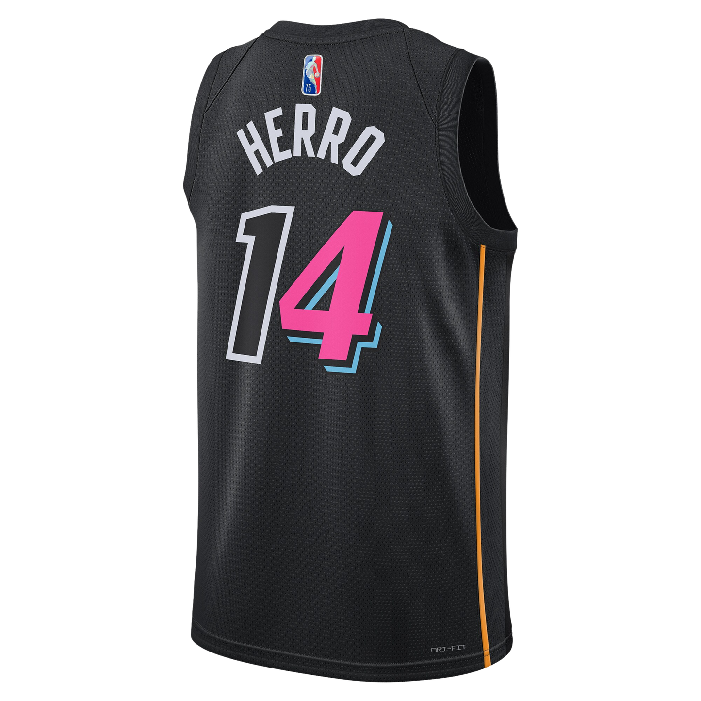 Miami Heat Black Mashup Jersey Tyler Herro #14