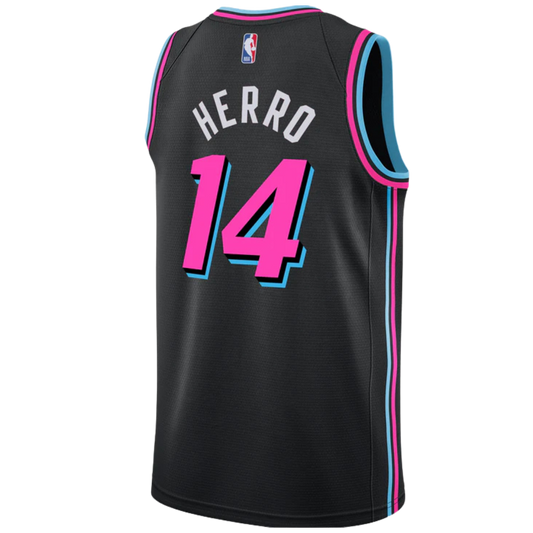 Miami Heat Black Vice Nights Jersey Tyler Herro #14