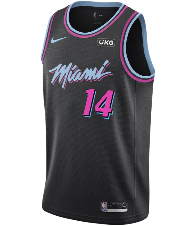 Miami Heat Black Vice Nights Jersey Tyler Herro #14