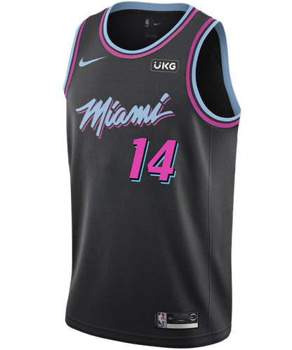 Miami Heat Black Vice Nights Jersey Tyler Herro #14