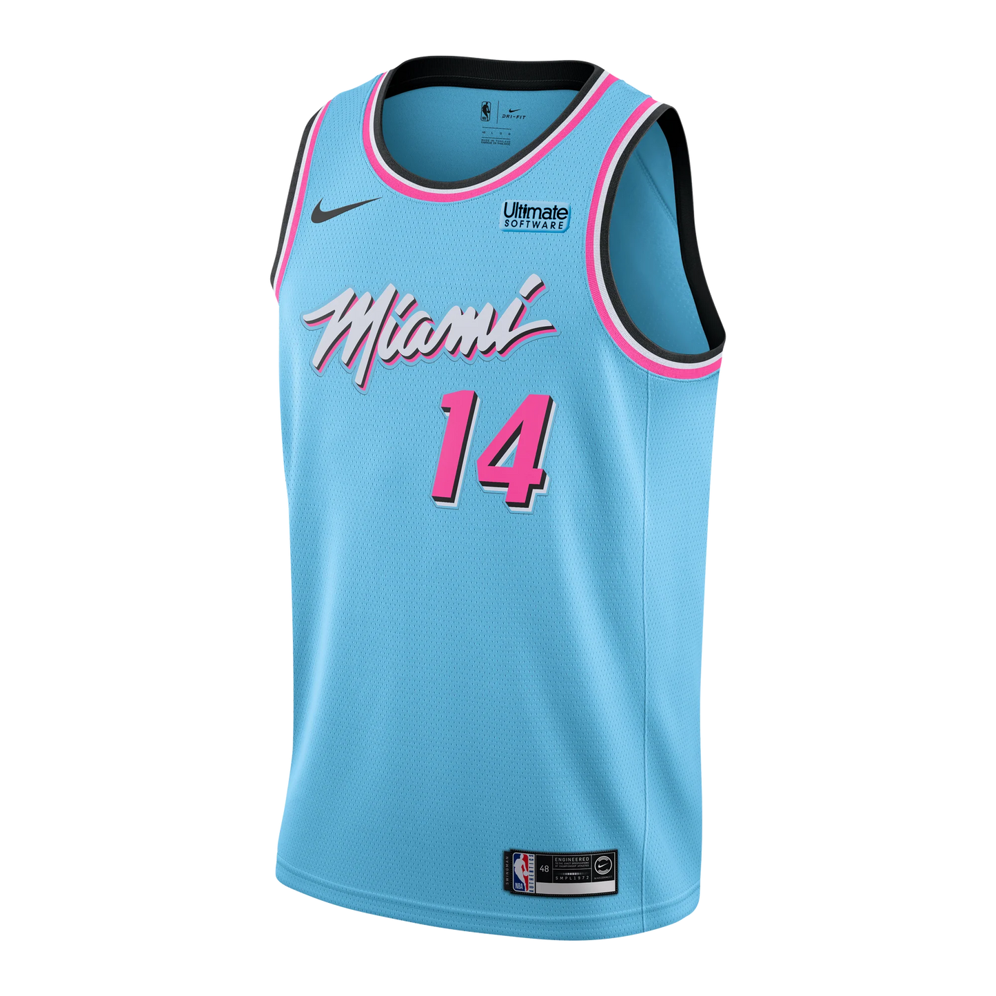 Miami Heat Blue ViceWave Jersey Tyler Herro #14