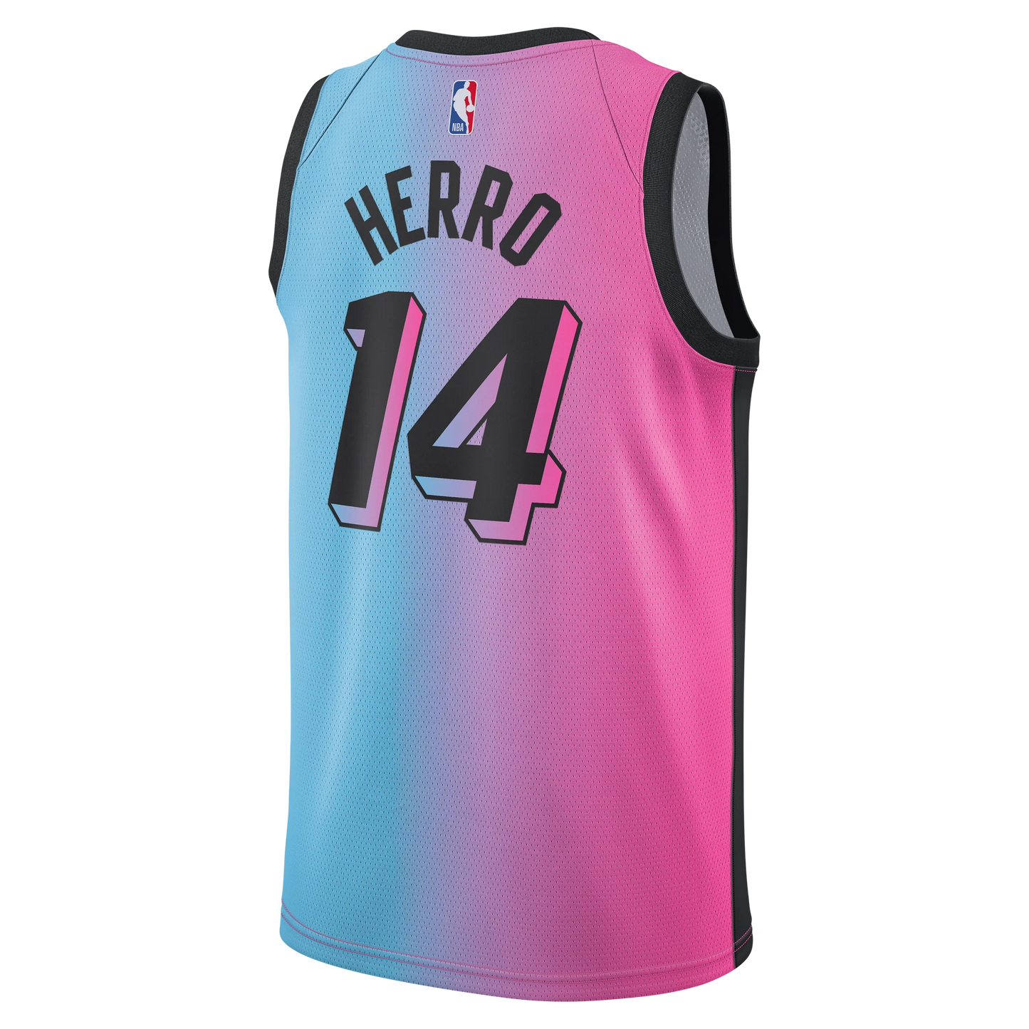 Miami Heat Pink ViceVersa Jersey Tyler Herro #14