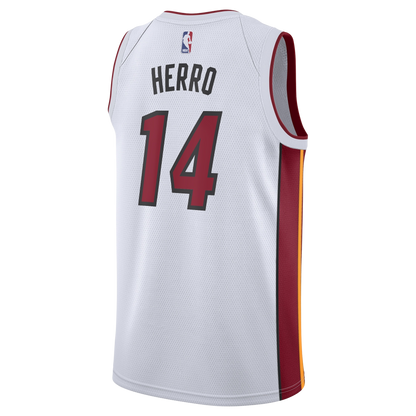 Miami Heat White Association Jersey Tyler Herro #14