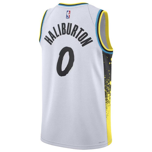 Indiana Pacers 24/25 Haliburton Fourth Jersey