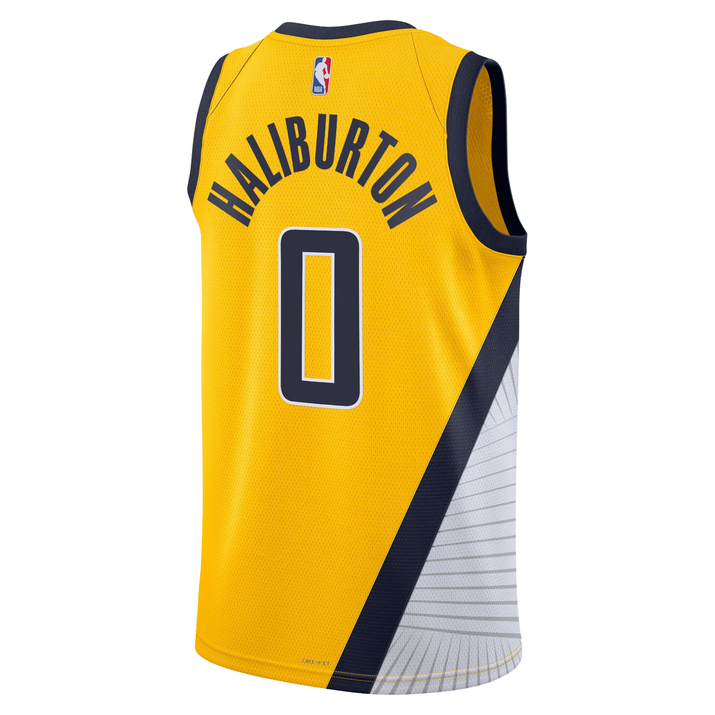 Indiana Pacers Gold Statement Jersey Tyrese Haliburton #0