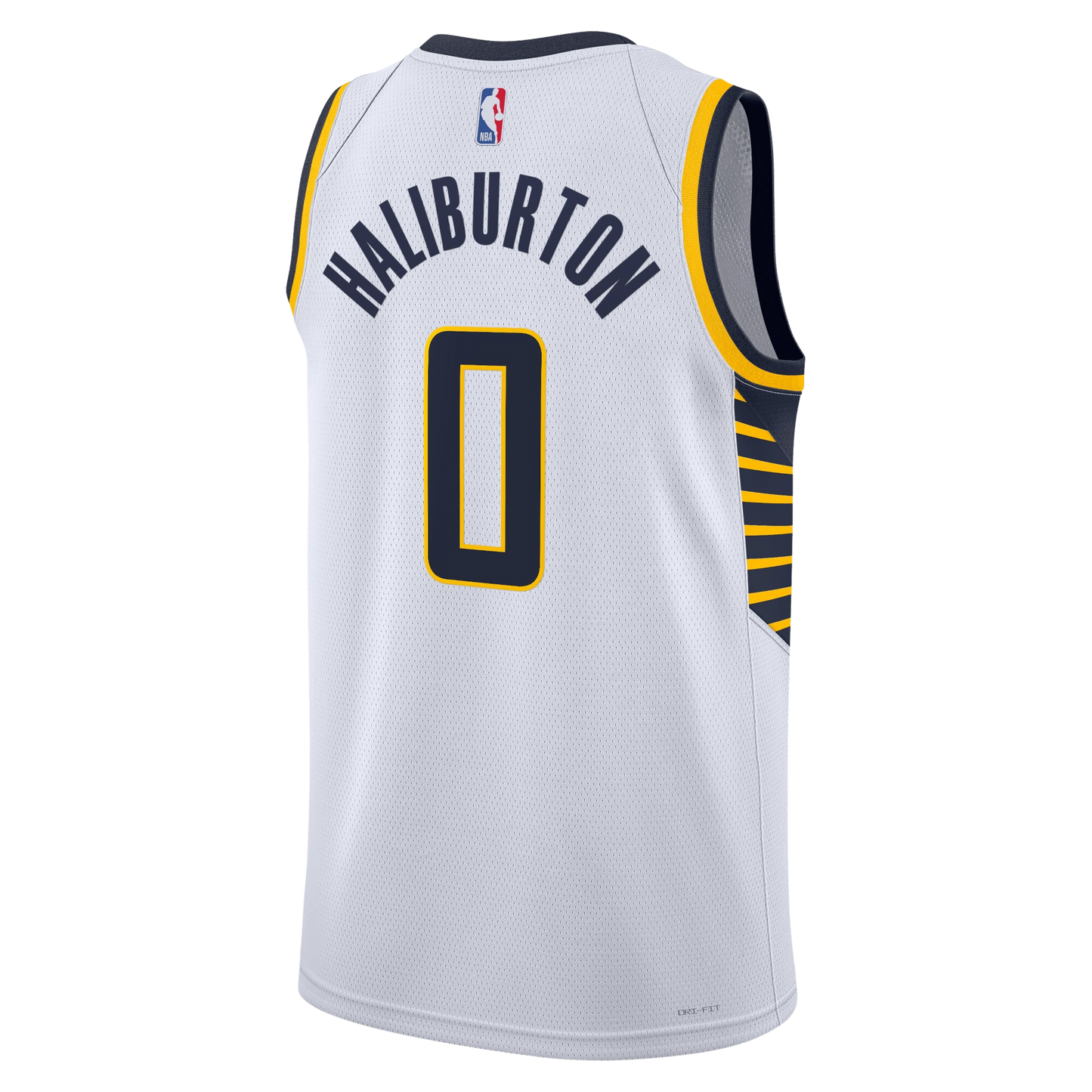 Indiana Pacers White Association Jersey Tyrese Haliburton #0