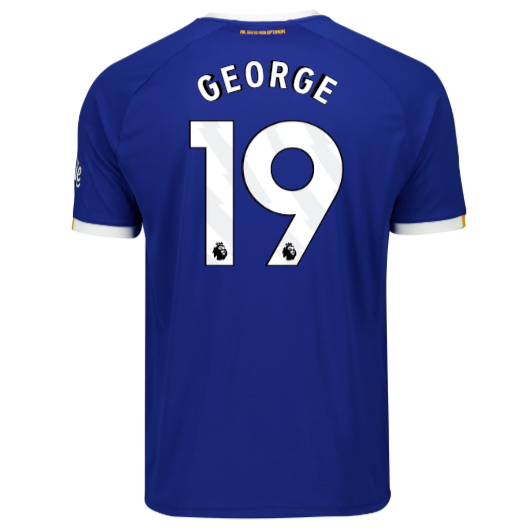 Everton 26/27 Home Jersey Tyrique George #19