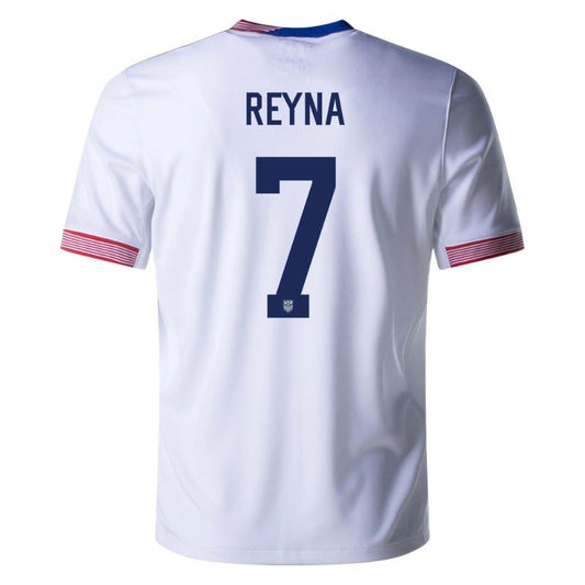 USA 2024 Home Jersey Reyna #7 back