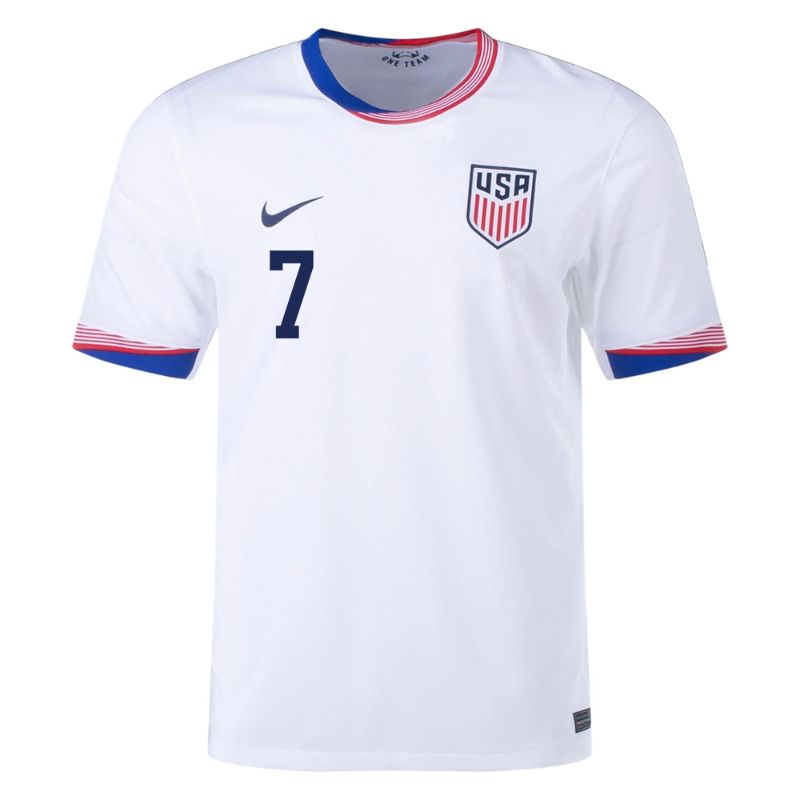 USA 2024 Home Jersey Reyna #7 front