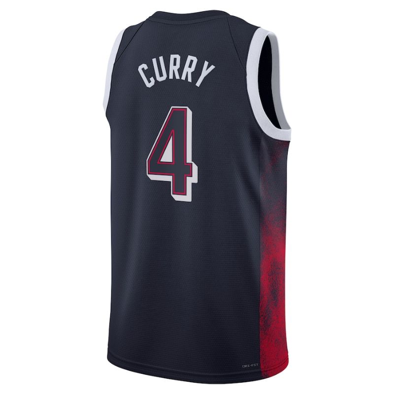 USA Basketball 2024 Steph Curry Navy Jersey