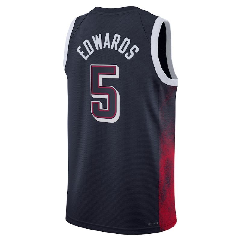 USA Basketball 2024 Edwards Navy Jersey