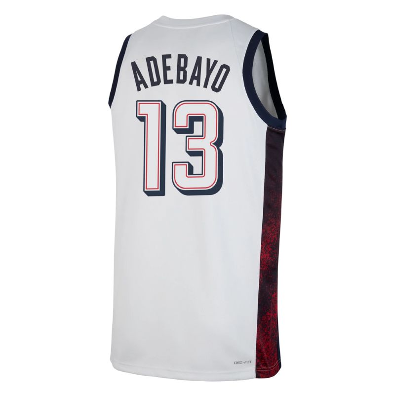 USA Basketball 2024 Adebayo White Jersey