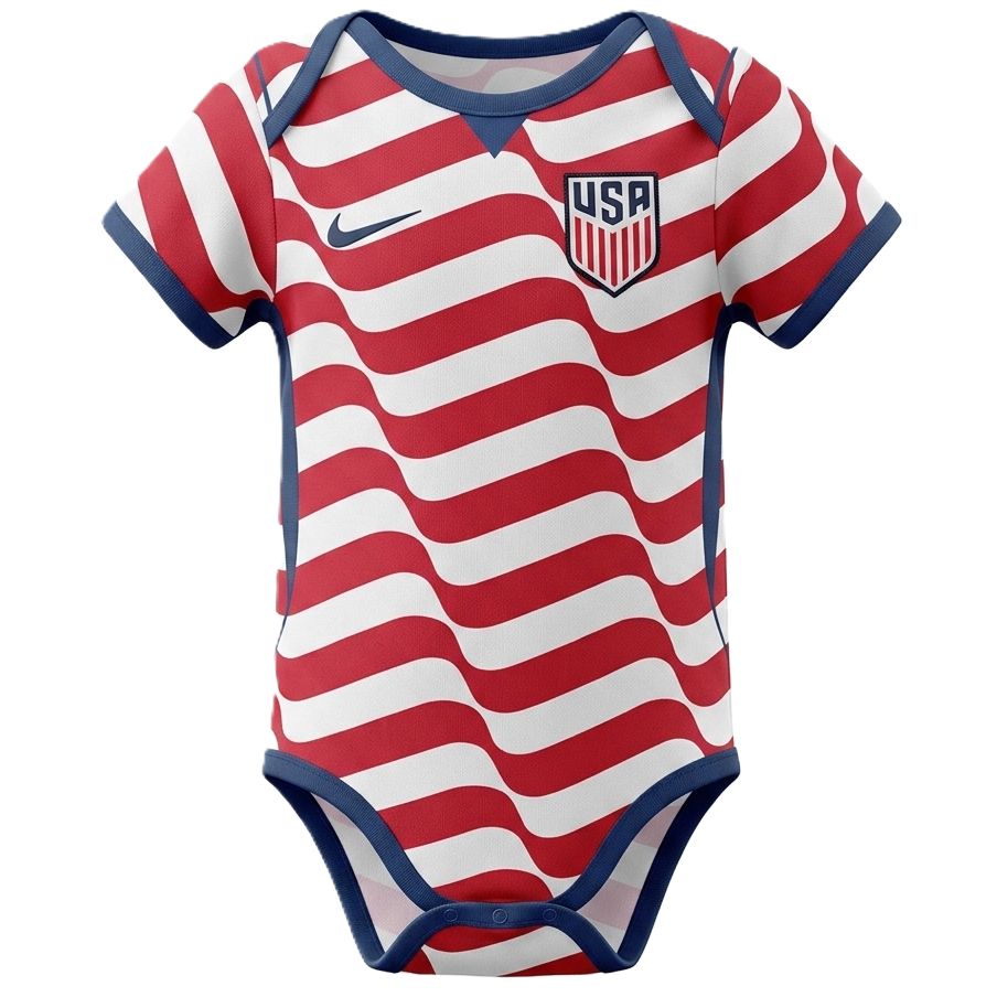 USA 2026 Home Baby Onesie Bodysuit
