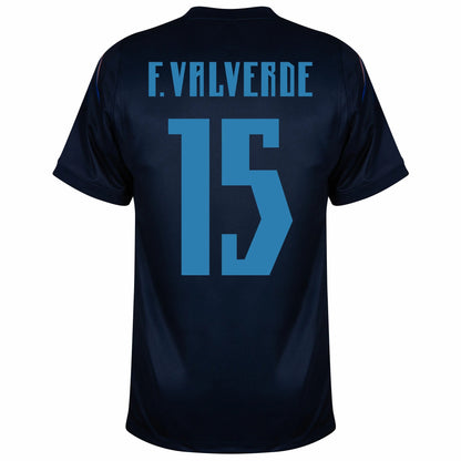 Uruguay 2026 Away Jersey Federico Valverde #15