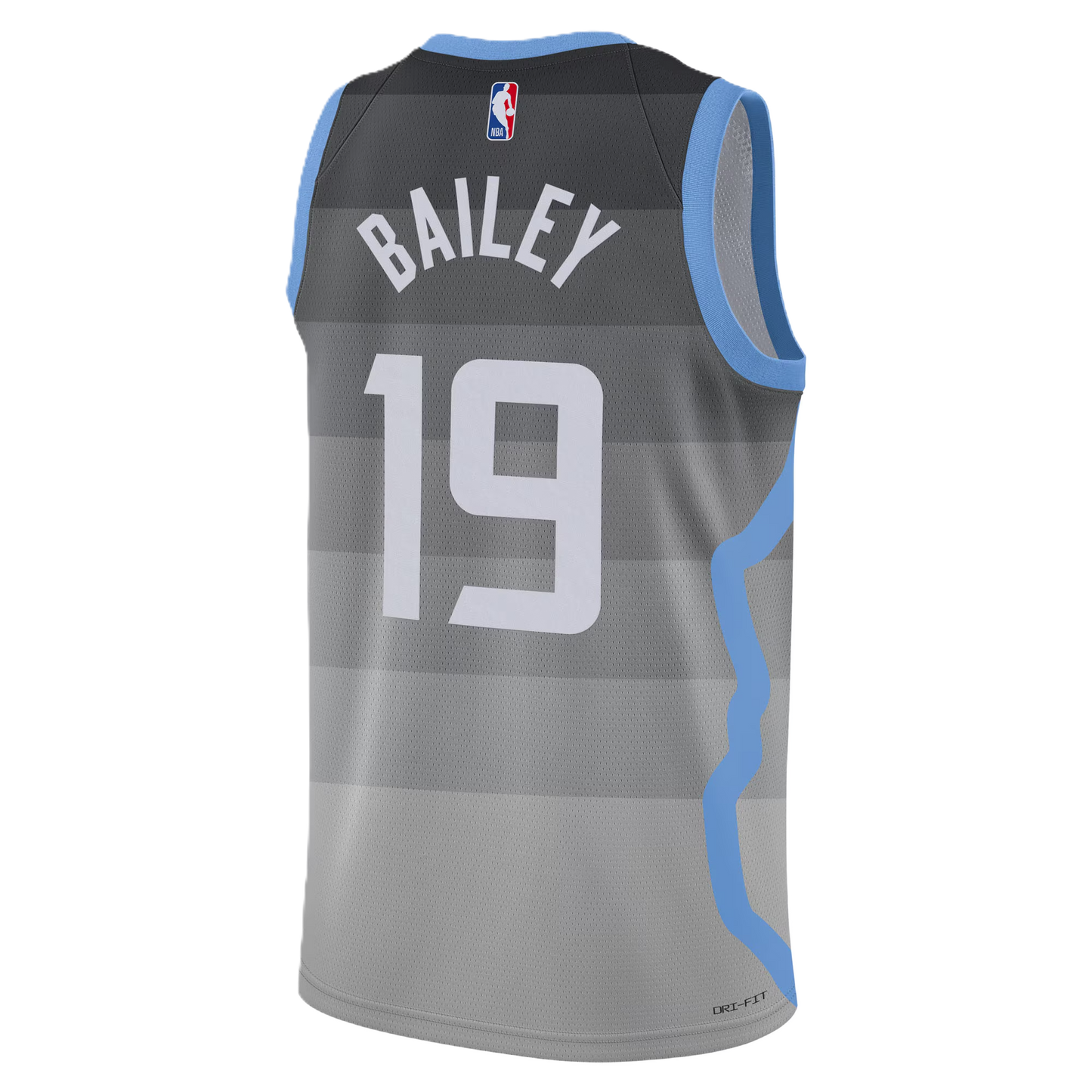 Utah Jazz Gray 2025-2026 City Edition Jersey Ace Bailey #19