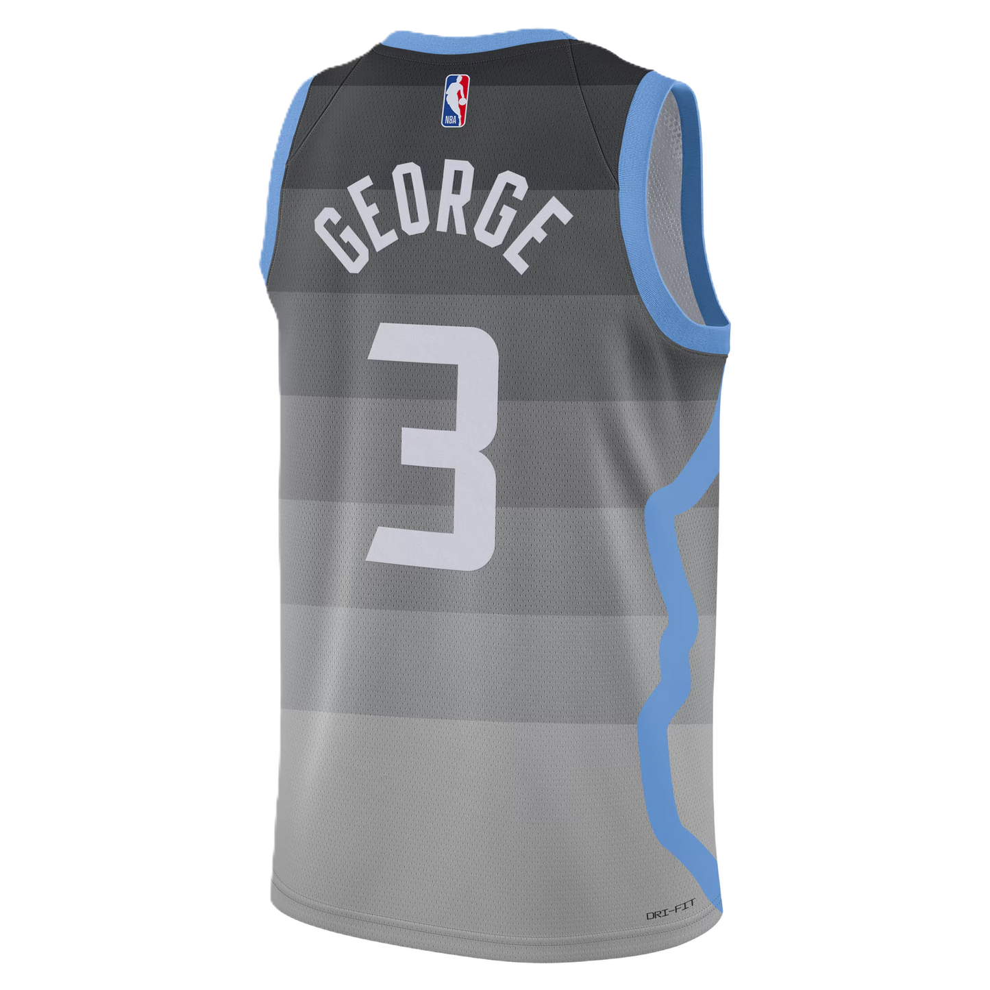 Utah Jazz Gray 2025-2026 City Edition Jersey Keyonte George #3