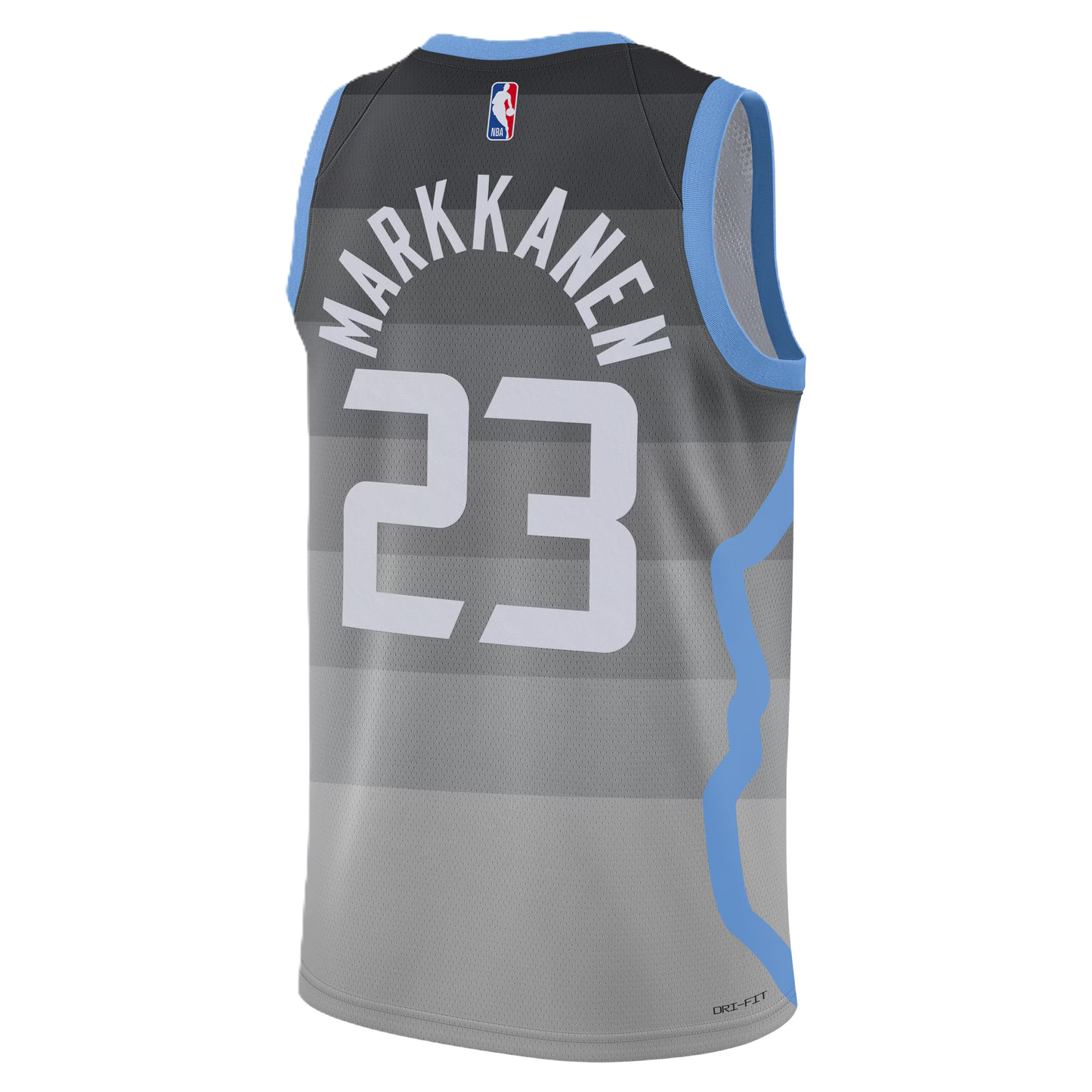 Utah Jazz Gray 2025-2026 City Edition Jersey Lauri Markkanen #23