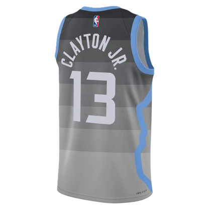 Utah Jazz Gray 2025-2026 City Edition Jersey Walter Clayton Jr. #13