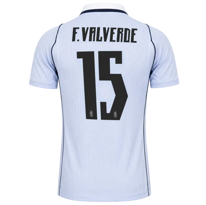 Uruguay 2026 Home Jersey Federico Valverde #15