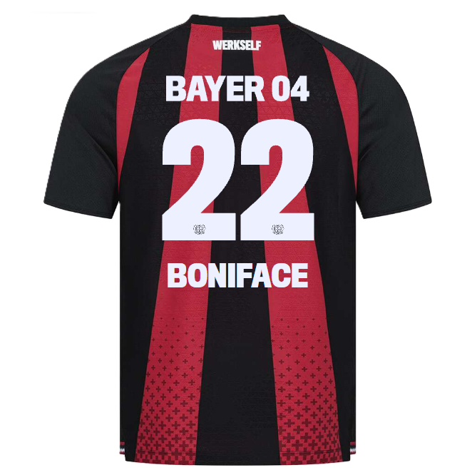 Bayern Leverkusen 26/27 Home Jersey Boniface #22