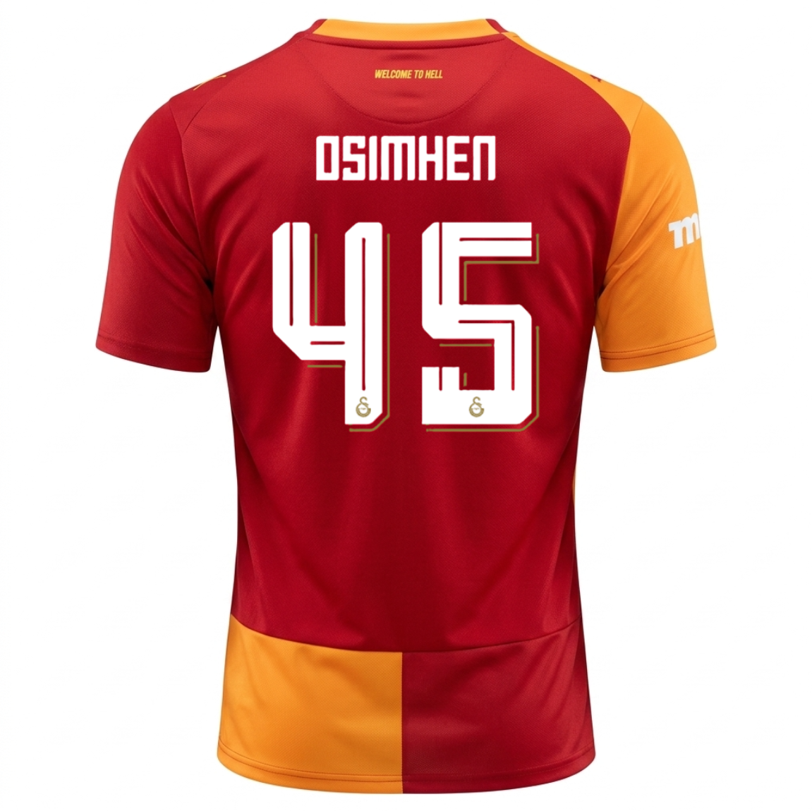 Galatasaray 26/27 Home Jersey Victor Osimhen #45