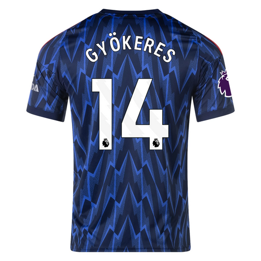 Arsenal 25/26 Away Jersey Viktor Gyökeres #14