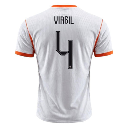 Netherlands 2026 Away Jersey Virgil Van Dijk #4
