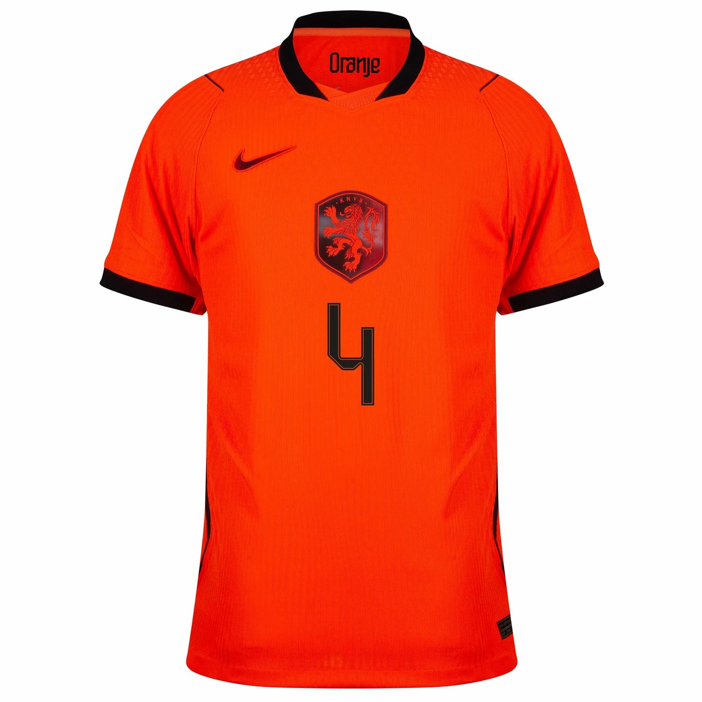Netherlands 2026 Home Jersey Virgil Van Dijk #4