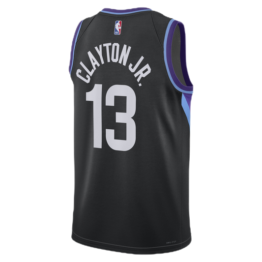 Utah Jazz Black Statement Jersey Walter Clayton Jr. #13