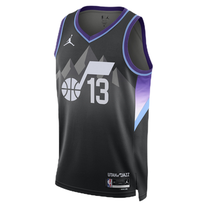 Utah Jazz Black Statement Jersey Walter Clayton Jr. #13