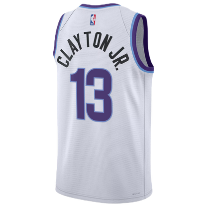 Utah Jazz White Association Jersey Walter Clayton Jr. #13