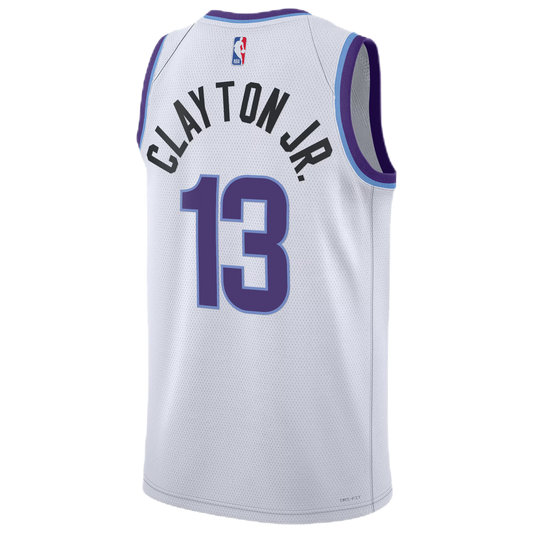 Utah Jazz White Association Jersey Walter Clayton Jr. #13