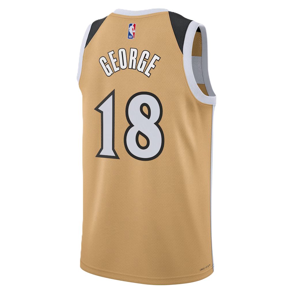 Washington Wizards Tan 2025-2026 City Edition Jersey Kyshawn George #18