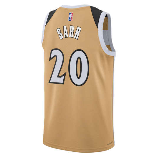 Washington Wizards Tan 2025-2026 City Edition Jersey Alex Sarr #20
