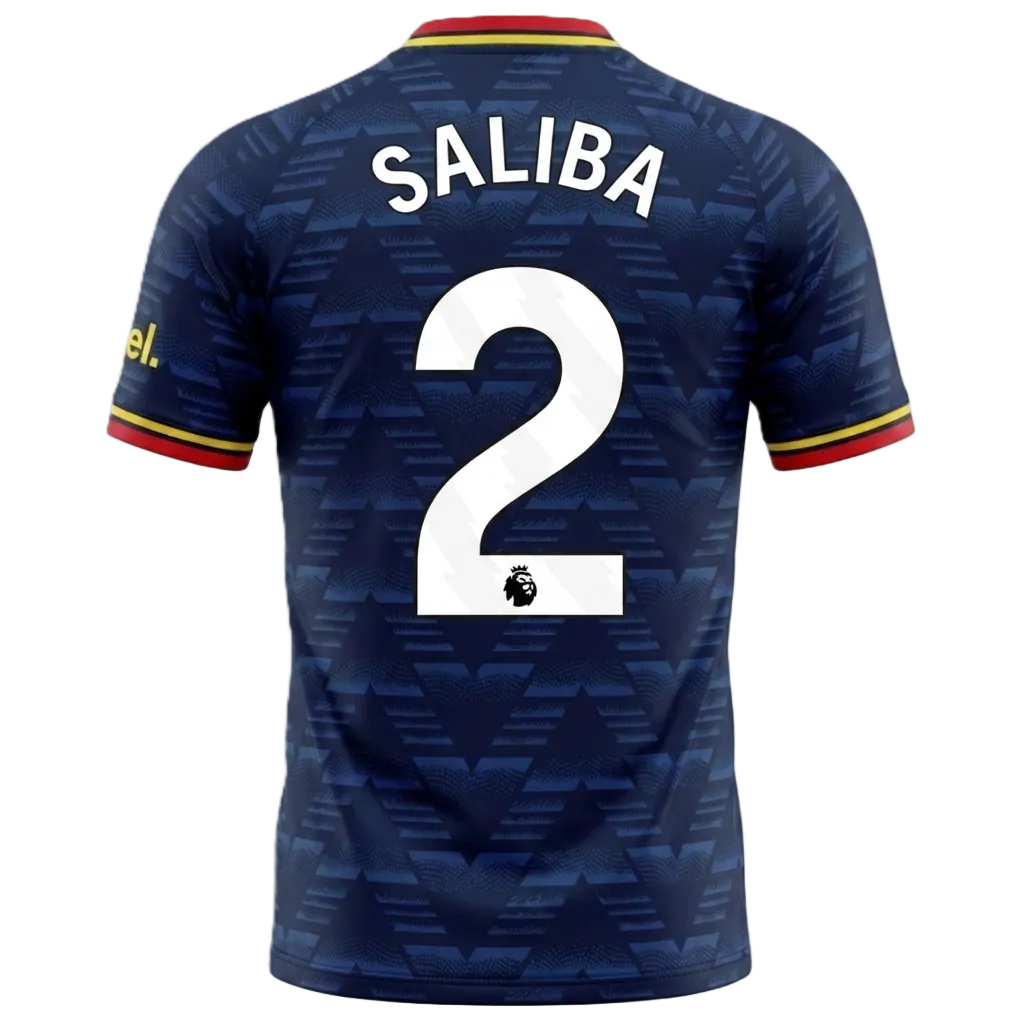  Arsenal SALIBA 2 ユニフォーム 2XL Arsenal 26/27 Away Jersey William Saliba #2 – The 90+ Minute