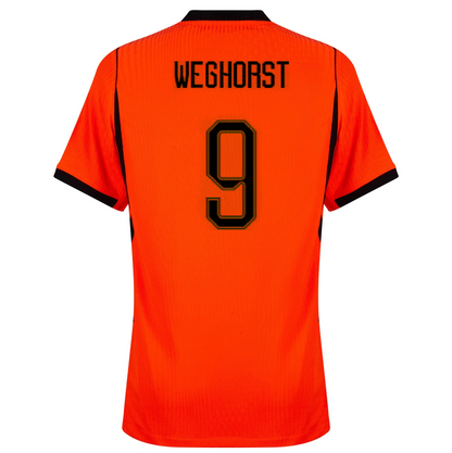 Netherlands 2026 Home Jersey Wout Weghorst #9