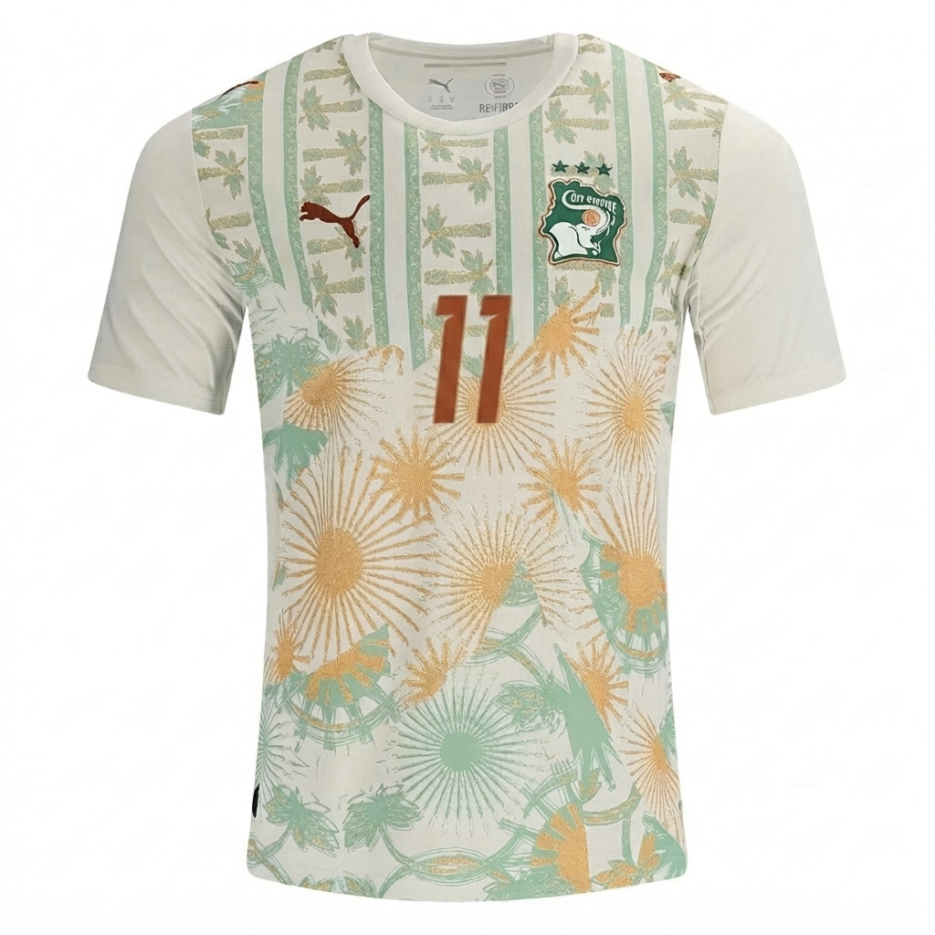 Ivory Coast 2026 Away Jersey Yan Diomande #11