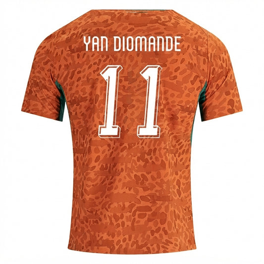 Ivory Coast 2026 Home Jersey Yan Diomande #11