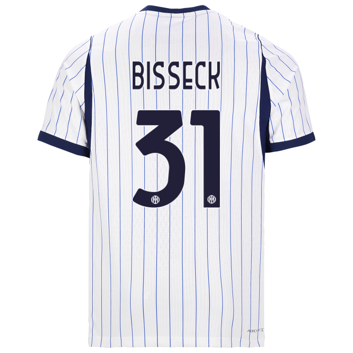 Inter Milan 26/27 Away Jersey Yann Aurel Bisseck #31