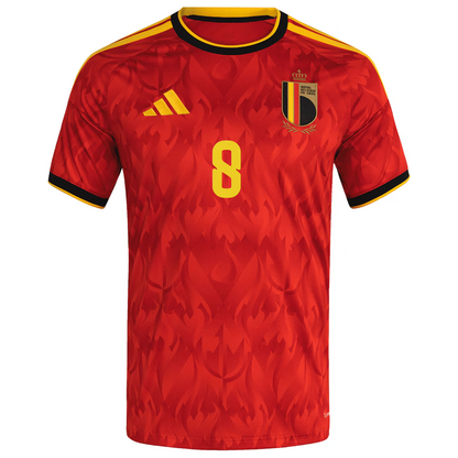 Belgium 2026 Home Jersey Youri Tielemans #8