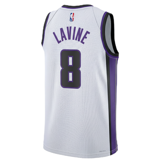 Sacramento Kings White Association Jersey Zach LaVine #8