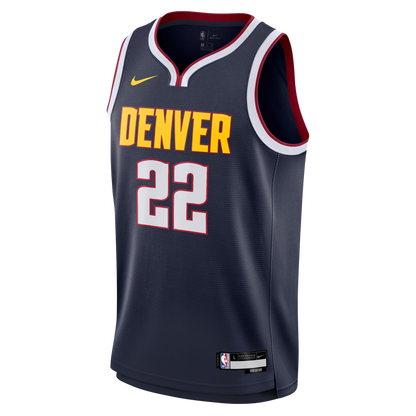 Denver Nuggets Navy Icon Jersey Zeke Nnaji #22